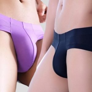 Sexy Men High Pouch Brief Underwear